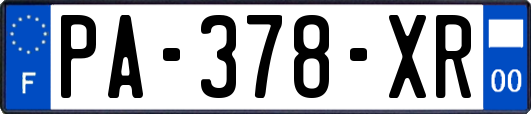 PA-378-XR