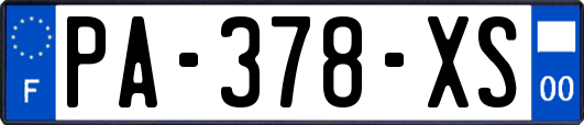 PA-378-XS