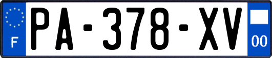 PA-378-XV