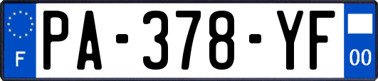 PA-378-YF