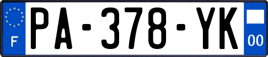 PA-378-YK