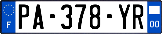 PA-378-YR