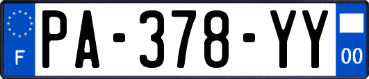 PA-378-YY