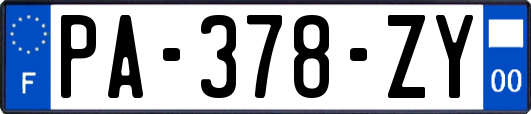 PA-378-ZY