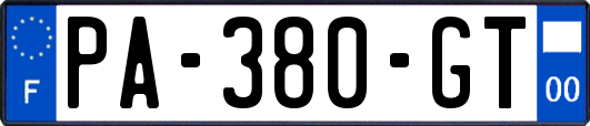 PA-380-GT
