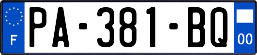 PA-381-BQ