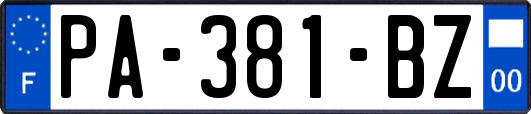 PA-381-BZ