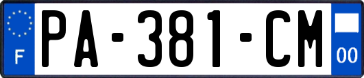 PA-381-CM
