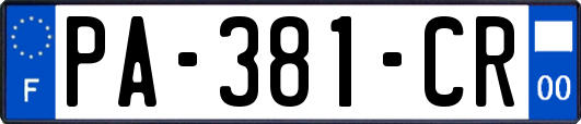 PA-381-CR