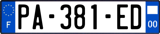 PA-381-ED