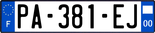 PA-381-EJ