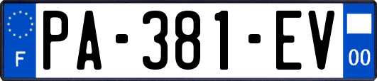 PA-381-EV