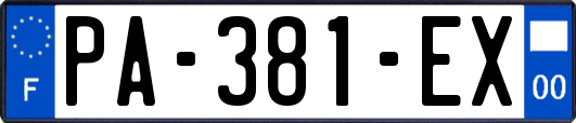 PA-381-EX