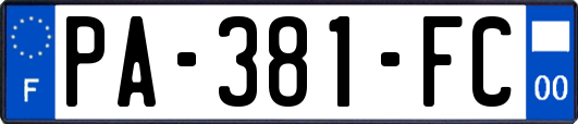PA-381-FC