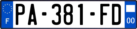 PA-381-FD