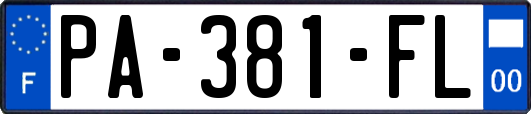 PA-381-FL