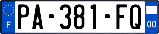 PA-381-FQ