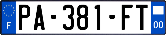 PA-381-FT