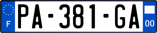 PA-381-GA