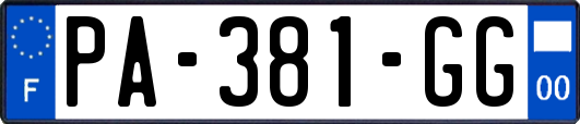 PA-381-GG