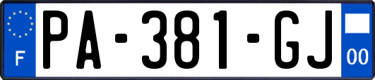 PA-381-GJ