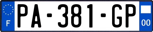PA-381-GP