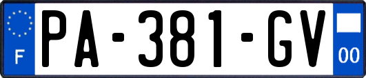 PA-381-GV