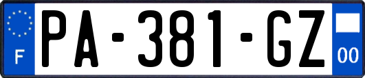 PA-381-GZ