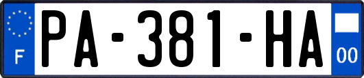 PA-381-HA