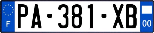 PA-381-XB