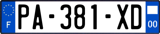 PA-381-XD