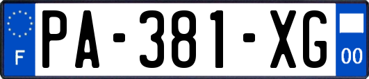 PA-381-XG