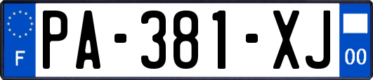 PA-381-XJ