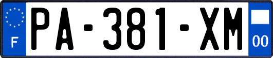PA-381-XM