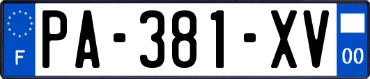 PA-381-XV