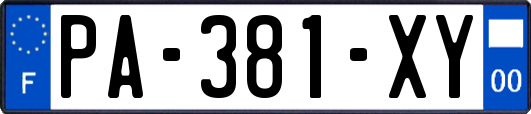 PA-381-XY