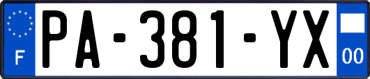PA-381-YX