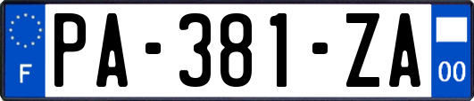 PA-381-ZA