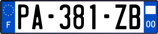 PA-381-ZB