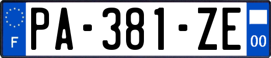 PA-381-ZE