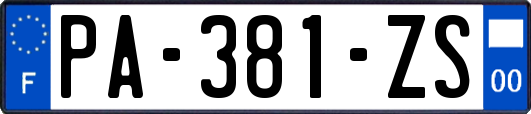 PA-381-ZS