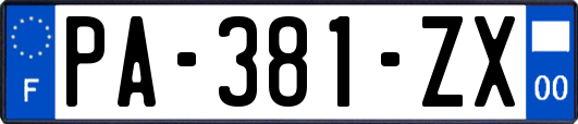 PA-381-ZX