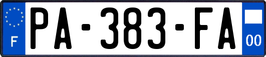 PA-383-FA
