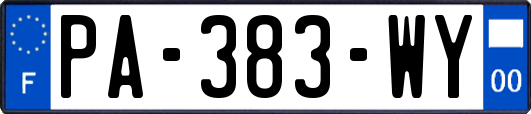 PA-383-WY