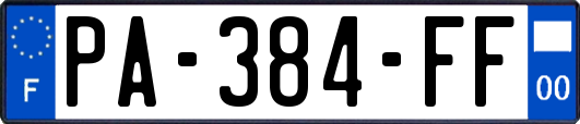 PA-384-FF