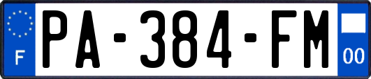 PA-384-FM