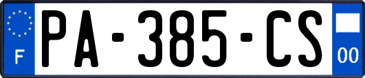 PA-385-CS