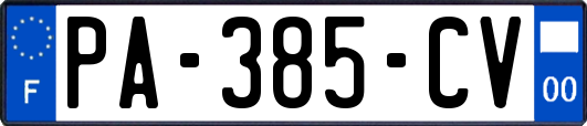 PA-385-CV