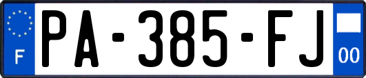 PA-385-FJ