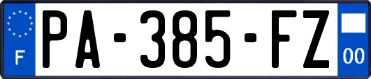 PA-385-FZ